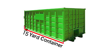 15 Yard Dumpster Rental Sacramento County, CA