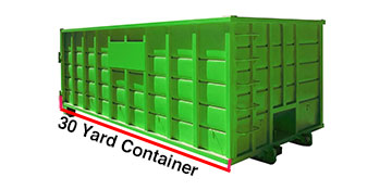 Sacramento County 30 Yard Dumpster Rental